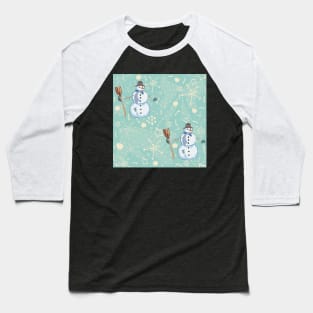 Snowman Baseball T-Shirt